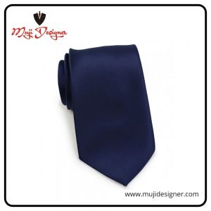 Solid Dark Royal Blue Neck Tie