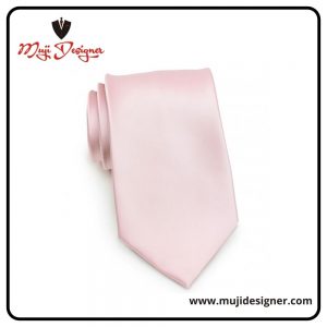 Solid Necktie in Blush