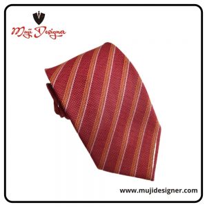 Red Striped Tie 4