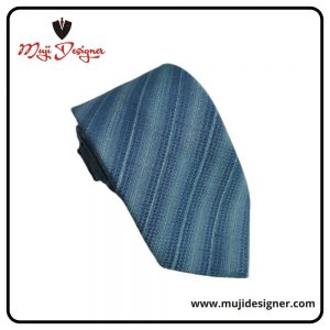 Aqua Striped Tie