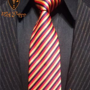Multi Lines synthetic silk