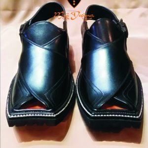 Black Kaptaan Chappal
